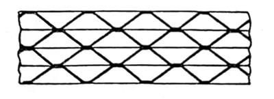 Sectional View of Heat Insulation Plate Titanium