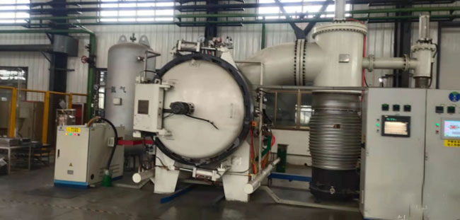 Vacuum annealing treatment